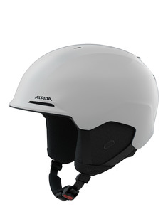Зимний Шлем Alpina Brix White-Metallic Gloss 55 см