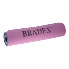 Коврик для йоги и фитнеса Bradex TPE двухслойный 183 х 61 х 0,6 см