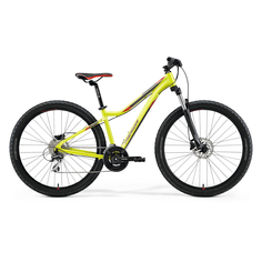 Велосипед Мerida Matts 7.20 L-18,5, лаймовый с красным Merida
