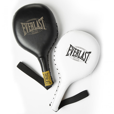 Лапы-ракетки 1910 Leather Striking Paddles черн/бел. Everlast