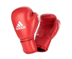 adiIBAG1 Перчатки боксерские IBA красные 10 oz Adidas