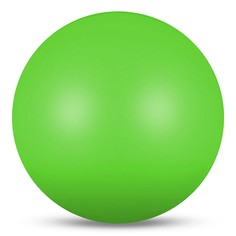 Мяч для художественной гимнастики Indigo 400г In329 металлик (салатовый)
