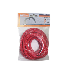 Скакалка гимнастическая с люрексом Bf-sk03 (bf-jrgl01) 2.5м, 150гр. (красный) Body Form