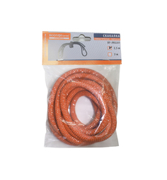 Скакалка гимнастическая с люрексом Bf-sk03 (bf-jrgl01) 2.5м, 150гр. (оранжевый) Body Form