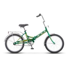 Велосипед Stels Pilot 410 20 2020 13.5" зеленый/желтый