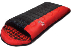 Спальный мешок Indiana Maxfort Plus черный/красный, правый