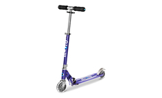 Самокат Micro Micro Sprite LED 2022, синие полоски