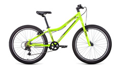 Велосипед Forward Titan 1.0 6 скоростей, ростовка 12, ярко-зелёный