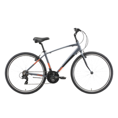 Велосипед Stark23 Terros 28.2 V 20" серый-черный-оранжевый