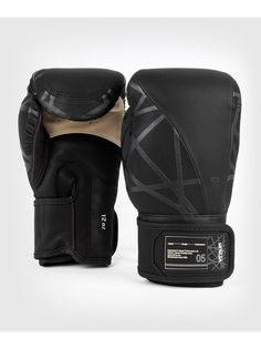 Перчатки боксерские Venum Tecmo 2.0 Black (12 унций)