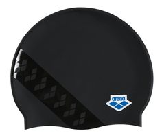 Шапочка для плавания ARENA Team Stripe Cap (черный) 001463/105