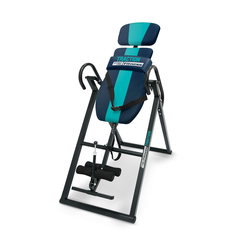 Инверсионный стол Start Line Fitness TRACTION сине-бирюзовый с подушкой
