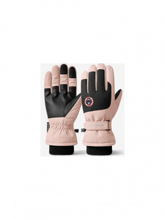 Перчатки горнолыжные Golovejoy SK-28 розовые р. L
