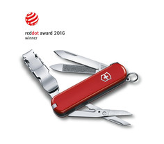 Нож Victorinox перочинный NailClip 580, красный, 6,5х1,9х1,8 см
