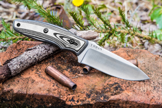 Туристический нож Kizlyar Supreme Urban в стали Niolox с финишем StoneWash