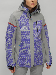 Горнолыжная куртка женская зимняя великан Chunmai AD2272-1F, 60