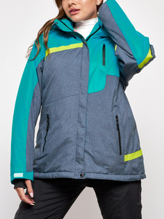 Горнолыжная куртка женская зимняя большого размера Chunmai AD2282-1Z, 52