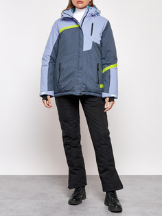 Горнолыжная куртка женская зимняя большого размера Chunmai AD2282-1F, 56