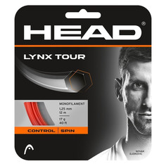 Струна для тенниса HEAD 12m Lynx Tour, Orange, 1.30