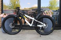Велосипед Time Try TT 111 24" 2024 130-150 , черно-белый