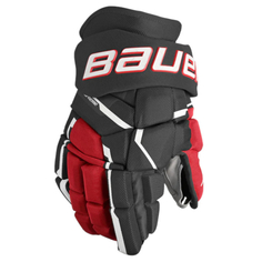 Перчатки хоккейные BAUER Supreme Mach S23 SR 1061895 14 черный-красный Бауэр