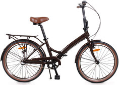 Велосипед EVOLUTION BIGTOWN-3 24 MD 2023 коричневый 2023 One Size
