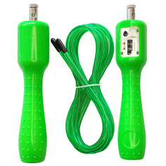 Скакалка SPORTEX со счетчиком 2. 8 м E32659 зеленый