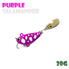 Тейл-Спиннер Uf-Studio Buzzet Bullet 20g #Purple Salamander