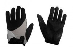 Велосипедные перчатки Giant STREAK GEL с длинным пальцем цвет серый размер S