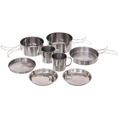 Набор туристической посуды ТуристМастер 306-328 2ковша, сковорода, 3тарелки,2кружки