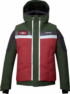 Горнолыжная куртка мужская Phenix De Lorean 3way Jacket 23/24, Хаки, EUR 54