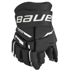 Перчатки хоккейные BAUER Supreme M3 S23 JR 1061906 10 черный-белый Бауэр