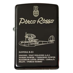 Зажигалка Оригинальная Zippo Porco Rosso 150