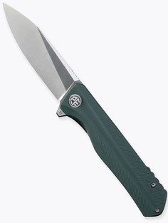 Нож складной туристический Petrified Fish PF818 сталь D2 охотничий зеленый