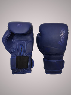 Боксерские Перчатки REVANSH PRO MATE BLUE 16 унций из натуральной кожи
