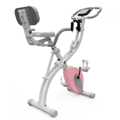 Велотренажер X-Bike DFC DavCreator - бело-розовый