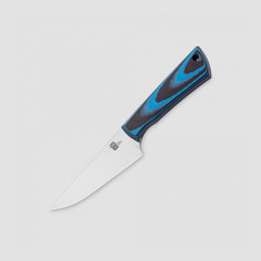 Нож с фиксированным клинком OWL KNIFE, Pocket, сталь Elmax, 7,5 см. синий