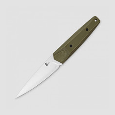 Нож с фиксированным клинком OWL KNIFE, Tyto, 10 см, зеленый
