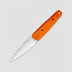 Нож с фиксированным клинком OWL KNIFE, Tyto, 10 см, оранжевый