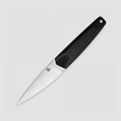Нож с фиксированным клинком OWL KNIFE, Tyto, 10 см, черный