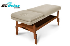 Массажный стол SL Relax Comfort бежевая кожа