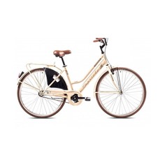 Велосипед CAPRIOLO CITY AMSTERDAM LADY 28 (1 X 3), STEEL 18 (кремовый)