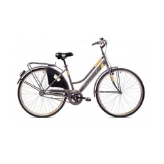 Велосипед CAPRIOLO CITY AMSTERDAM LADY 28 (1 X 3), STEEL 18 (графит)