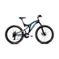Велосипед CAPRIOLO MTB GTX 260 26 (3 X 7), STEEL 19 (чёрный - синий)