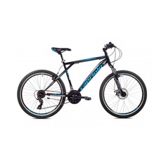Велосипед CAPRIOLO MTB ADRENALIN 26 (3 X 7), STEEL 16 (чёрный - синий)