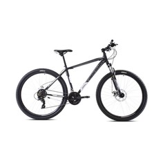 Велосипед CAPRIOLO MTB OXYGEN 29 (3 X 7), STEEL 19 (чёрный - серебро - белый)