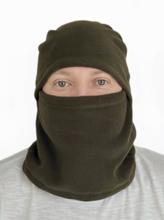 Балаклава подшлемник флисовая Tactic olive No Brand