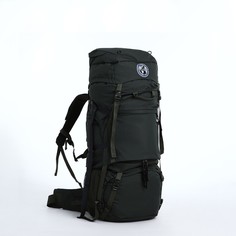 Рюкзак туристический Taif, 80 л, отдел на шнурке, 2 наружных кармана, цвет хаки 10082894 ТАЙФ
