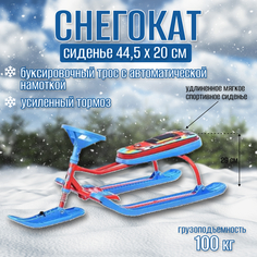 Снегокат Nika Тимка спорт 2+ sportcar красный каркас