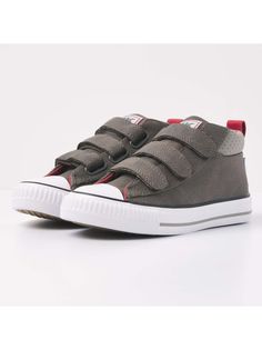 Кеды детские British Knights KAYA PRO, серый; красный, 34